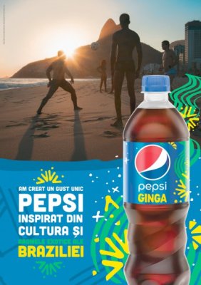 Pepsi lansează Ginga, inspirat din cultura şi aromele exotice ale Braziliei